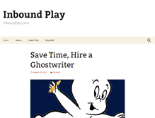 Tablet Screenshot of inboundplay.com